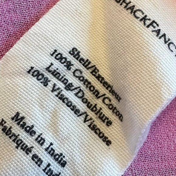 LoveShackFancy Drella Mini Dress Pink Lace Trim Short Sleeve Size 00 Women's NWT - Picture 12 of 14